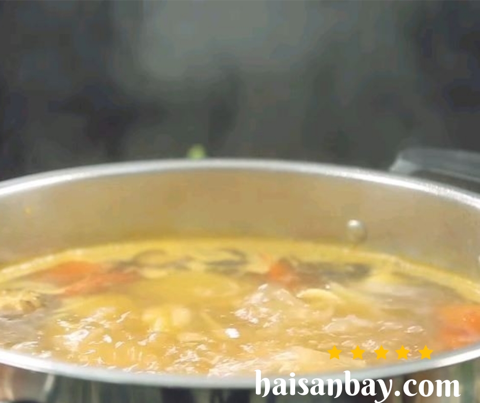 Cách nấu nước lẩu hải sản
